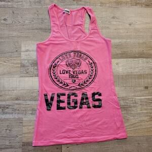 Wear code womens pink vegas tank top